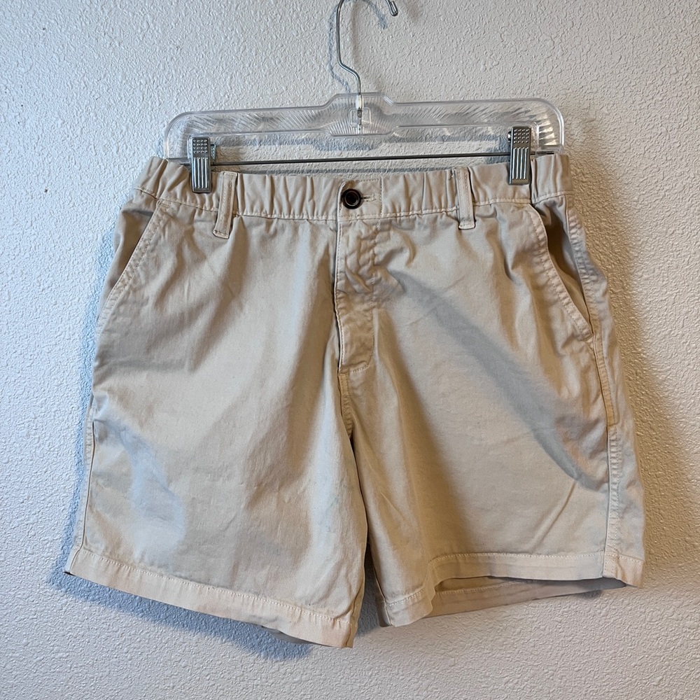 Bearbottom shorts men’s 7 inch inseam khaki chino short size large